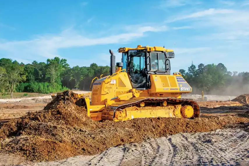 Komatsu Equipment Answers The Call For Baker & Company Construction!